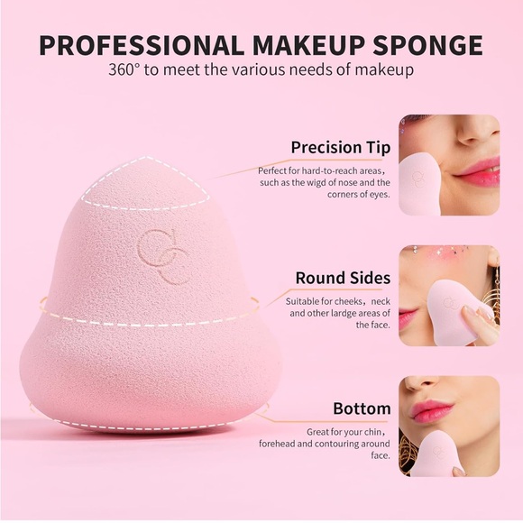 Cotton Candy Color Fantasy Set Makeup Brush Kit - Picture 8 of 13